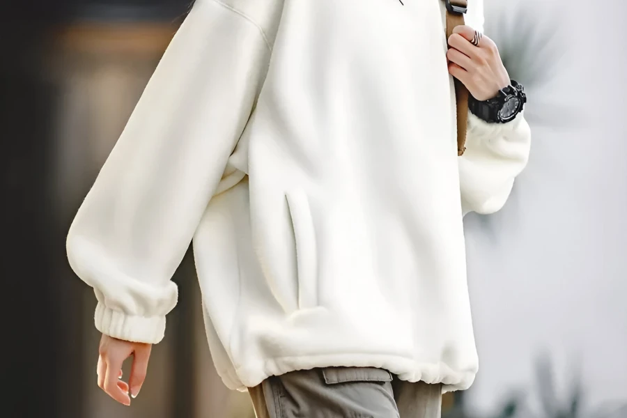 Casual Fleece Jumper for Women
